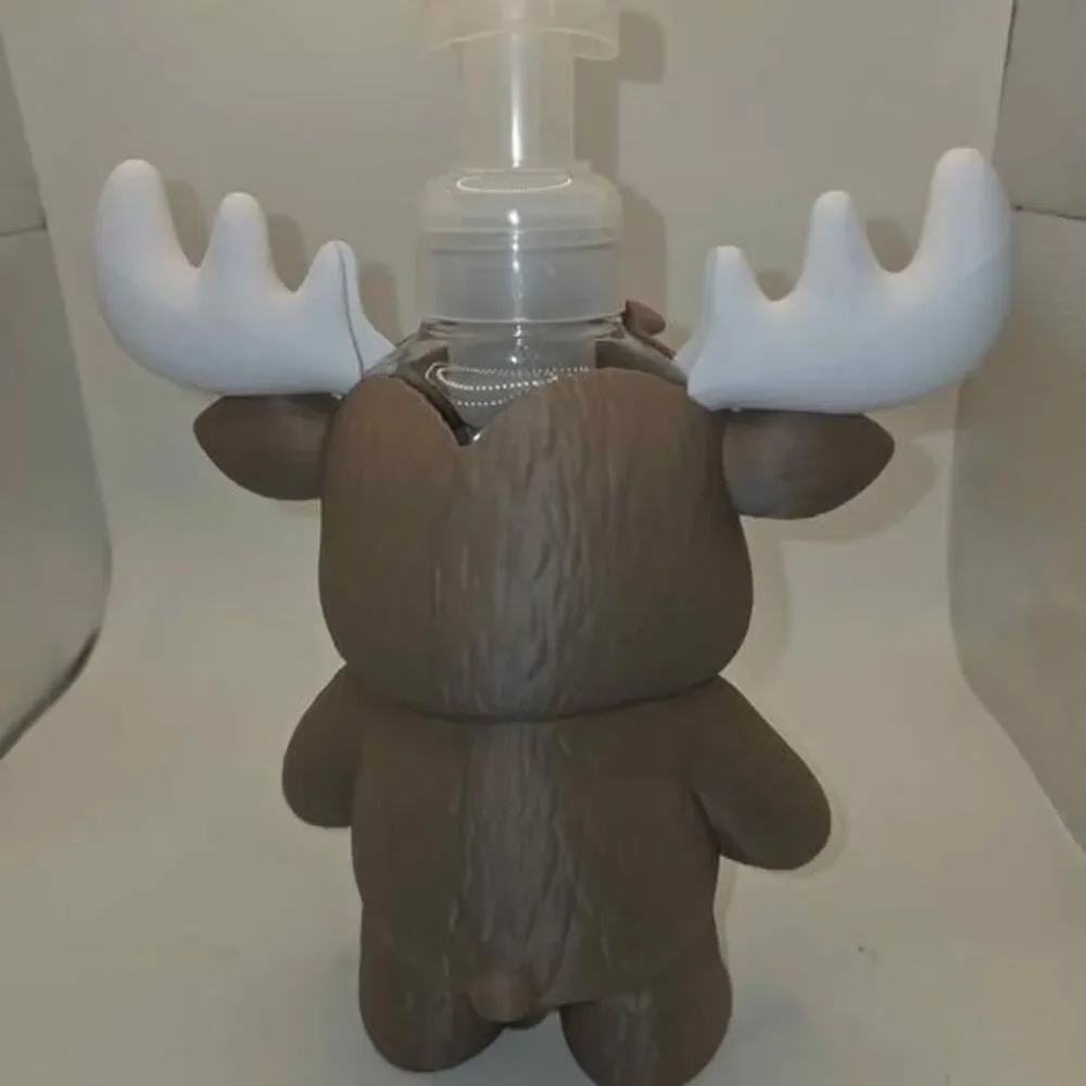 ​Cute Moose Soap Dispenser - Fun Bathroom or Kitchen Decor